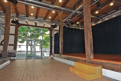 Zehntscheuer innen Innenansicht Zehntscheuer