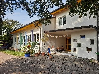 Gebäude des Kindergarten Kuntzestraße Blick auf das Gebäude des Kindergarten Kuntzestraße