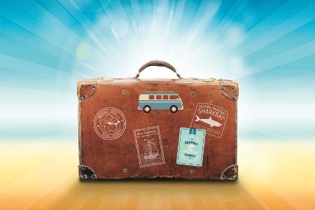 Damit die Urlaubszeit unbeschwert wird Ein Reisekoffer