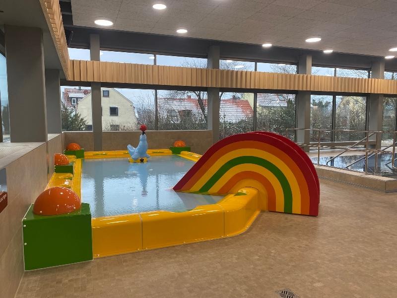 Ansicht des Hallenbads