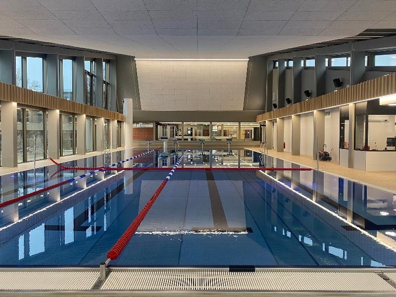 Ansicht des Hallenbads