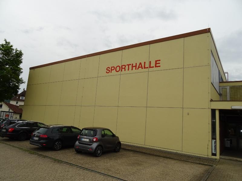 Eine Sporthalle