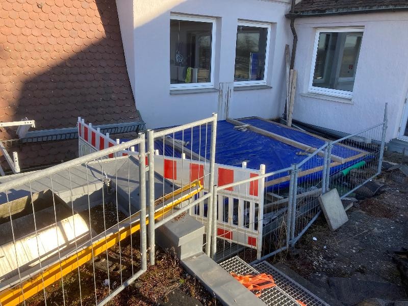 Eine Baustelle