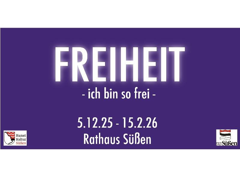 Mitgliederversammlung des Kunstvereins Süßen Ein Plakat zur Ausstellung