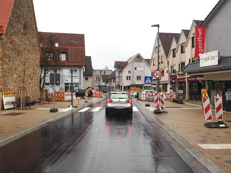 Heidenheimer Straße März 2026 Die Heidenheimer Straße ist für den Verkehr freigegeben.