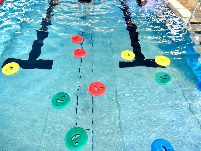 Hallenbad Das Hallenbad in Süßen.