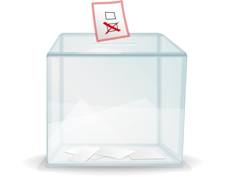 Stellenausschreibung Bürgermeister (m/w/d) Eine Wahlurne